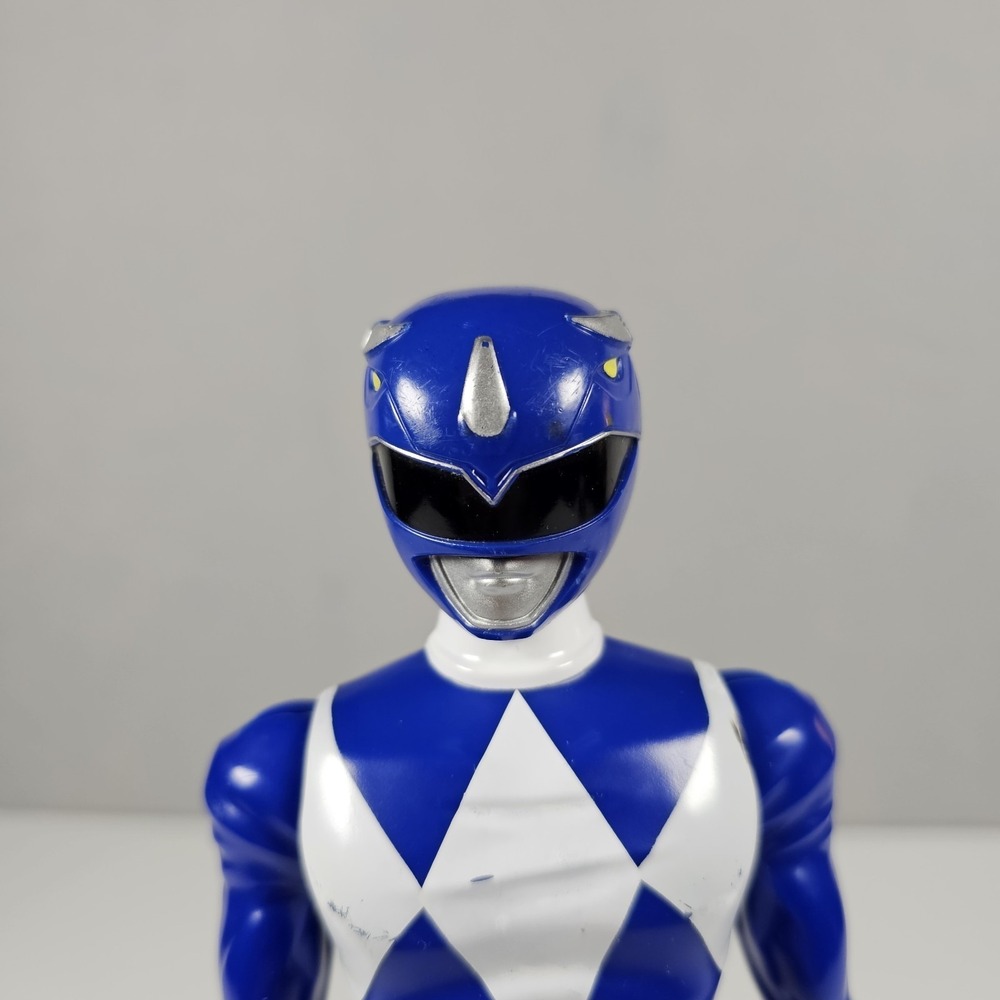 Power Rangers Blue Ranger 12" Action Figure Hasbro 2021 Large Toy - Picture 5 of 15